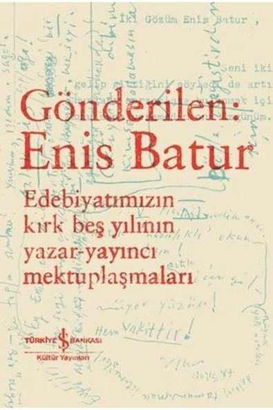 Gönderilen Enis Batur ürün görseli 1