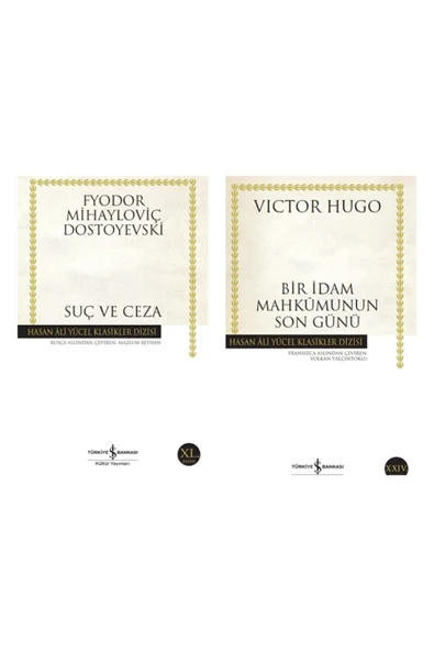 En Çok Okunan 2 Klasik Kitap Set-suç Ve Ceza-bir Idam Mahkûmunun Son Günü- Dostoyevski Tam Metin ürün görseli 1