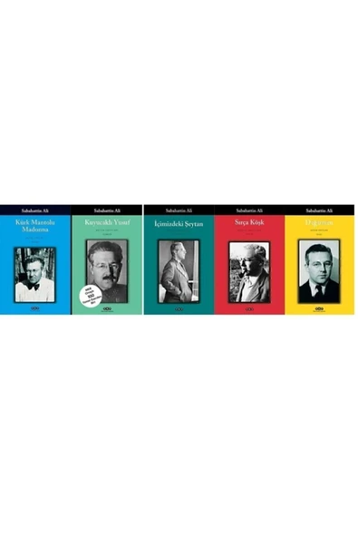 Kürk Mantolu Madonna / Kuyucaklı Yusuf / Içimizdeki Şeytan / Sırça Köşk / Değirmen (5 Kitap Set) ürün görseli 1