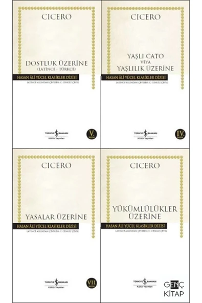 Cicero 4 Kitap Set -Hasan Ali Yücel Klasikleri ürün görseli 1