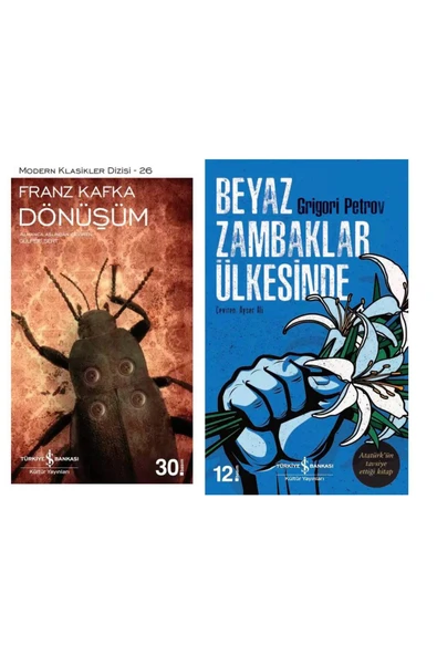 Dönüşüm Franz Kafka - Beyaz Zambaklar Ülkesinde Grigori Spiridonoviç Petrov ürün görseli 1