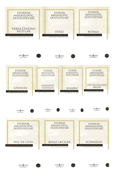 Karamazov Kardeşler Suç ve Ceza Babalar ve Oğullar Yerlatından Notlar Kumarbaz Budala ürün görseli 1