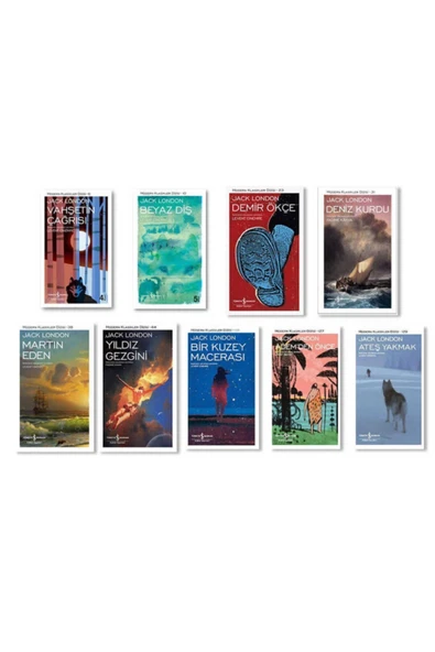 Jack London 9 Kitap Set ürün görseli