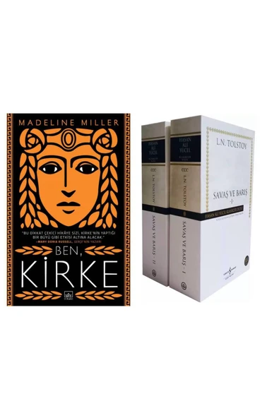 Ben Kirke - Madeline Miller - Savaş ve Barış (2 Cilt Takım) - Lev Nikolayeviç Tolstoy ürün görseli 1