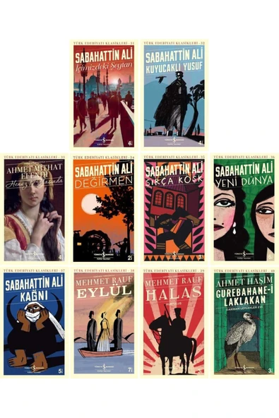 iş bankası türk klasikleri 31-32-33-34-35-36-37-38-39-40-kitap seti ürün görseli 1