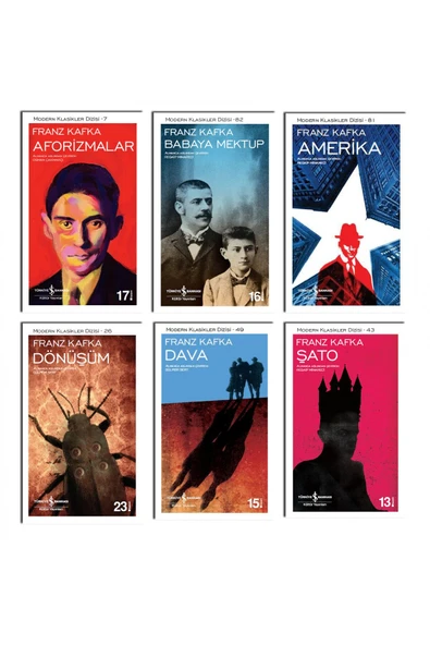 Dönüşüm Franz Kafka 6 Kitap Set ürün görseli 1