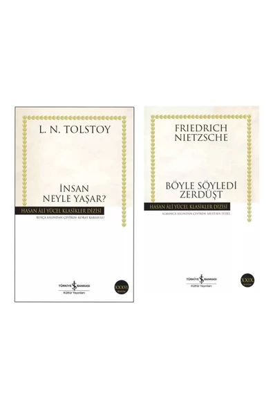 İnsan Neyle Yaşar? L. N. Tolstoy - Böyle Söyledi Zerdüşt - Friedrich Wilhelm Nietzsche ürün görseli 1