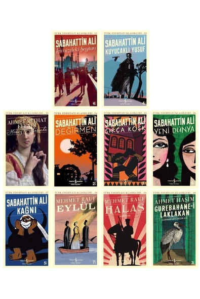 Iş Türk Klasikleri Dizisi 31-32-33-34-35-36-37-38-39-40. Kitaplar Set ürün görseli 1