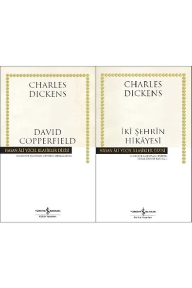 Iş Bankası Charles Dickens 2 Kitap Set Hasan Ali Yücel Klasikleri (iki Şehrin Hikayesi- David Copper ürün görseli 1