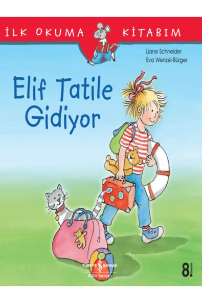 Elif Serisi 6 Kitap Set Okulabaşlıyor-öfkeli-doktoragidiyor-denizde-tatilegidiyor-saatleriöğreniyor - Resim 6