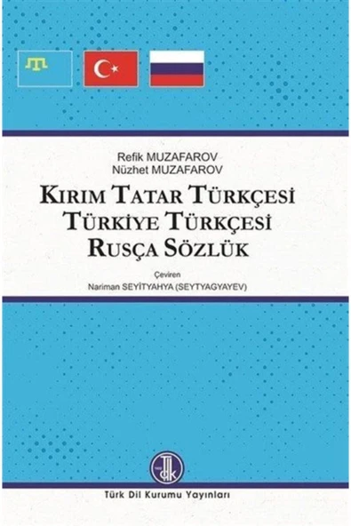 Kırım Tatar Türkçesi Türkiye Türkçesi Rusça Sözlük ürün görseli 1