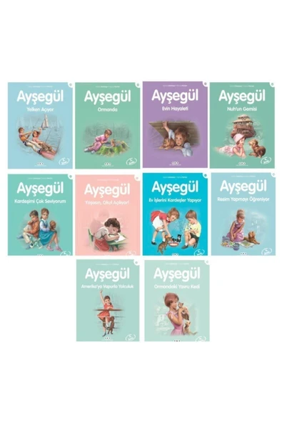 Ayşegül Serisi Karma 10 Kitap Set ürün görseli 1