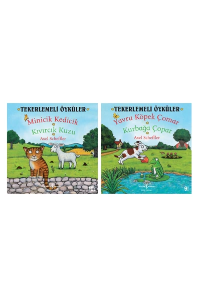 Tekerlemeli Öyküler Minicik Kedicik Kıvırcık Kuzu Yavru Köpek Çomar Kurbağa Çopar ürün görseli 1