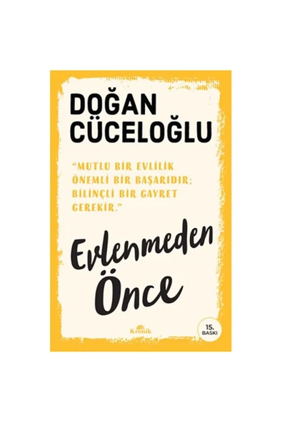 Evlenmeden Önce ürün görseli 1