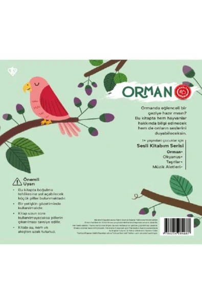 Dokun Ve Dinle Sesli Kitabım Orman - Türkiye Diyanet Vakfı Yayınları - Resim 2