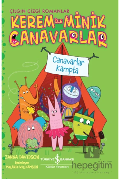 Kerem İle Minik Canavarlar – Canavarlar Kampta - Resim 2