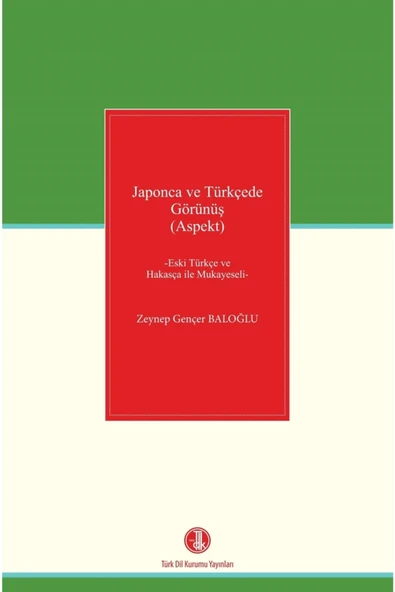 Japonca Ve Türkçede Görünüş (aspekt)- Zeynep Gençer Baloğlu ürün görseli 1