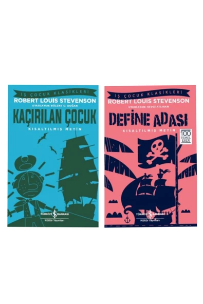 Kaçırılan Çocuk Define Adası 2 Kitap Set Iş Çocuk Klasikleri ürün görseli 1
