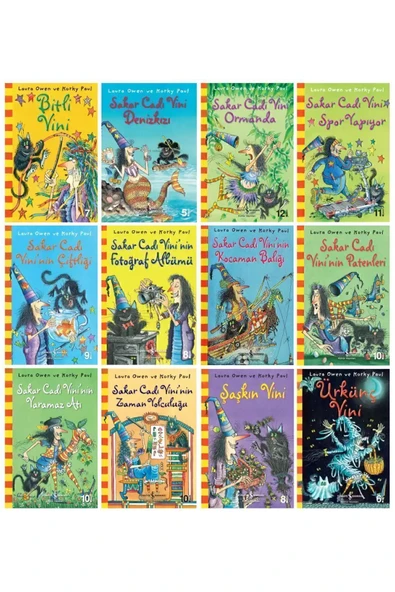 Sakar Cadı Vini 12 Kitap Set ürün görseli 1
