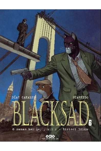 Blacksad 6 - O Zaman Her Şey Yıkılır Birinci Bölüm / Yapı Kredi Yayınları / 9789750866173 ürün görseli