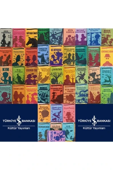 Iş Bankası Çocuk Klasikleri, Kısaltılmış Metin, Dünya Klasikleri, 43 Kitaplık Set ürün görseli 1