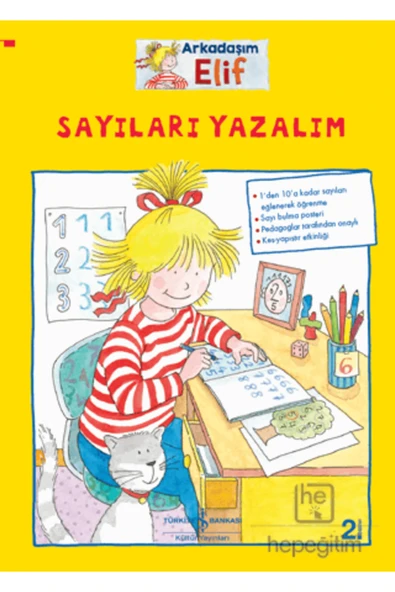 Arkadaşım Elif - Sayıları Yazalım - Resim 2
