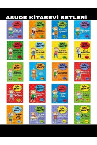 İŞTE MERT SERİSİ 20 KİTAP ürün görseli 1