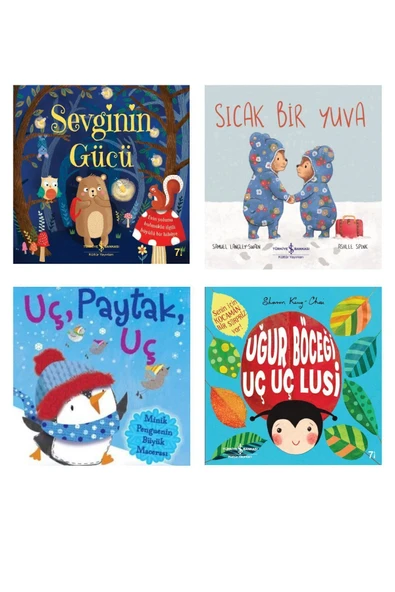 Sevginin Gücü + Sıcak Bir Yuva + Uç, Paytak, Uç + Uğur Böceği Uç Uç Lusi ürün görseli 1