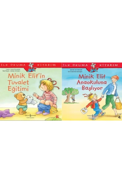 Minik Elif Serisi 2 Kitap - Anaokuluna Başlıyor Ve Tuvalet Eğitimi ürün görseli 1