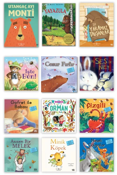 En Çok Tercih Edilen Resimli, Öykülü Kitaplar 12 Kitap Monti Şu Yaramaz Tavşanlar Tarçının Kaybolan ürün görseli 1