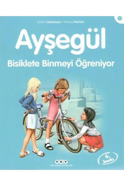 Ayşegül 7 - Bisiklete Binmeyi Öğreniyor ürün görseli 1