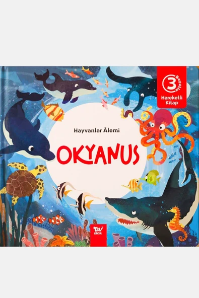 Hareketli Kitap 3d Hayvanlar Alemi Okyanus ürün görseli 1