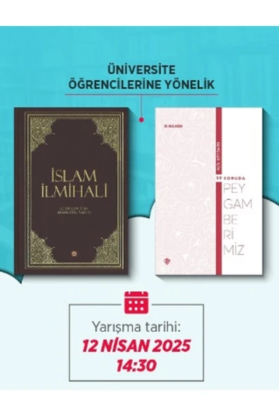UMRE ÖDÜLLÜ YARIŞMA İÇİN-DİYANET İSLAM İLMİHALİ - 99 SORUDA PEYGAMBERİMİZ ürün görseli 1