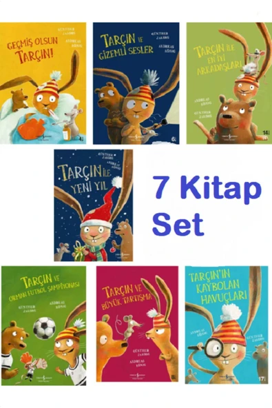 Tarçın Ve Arkadaşları 7 Kitap Dev Set ürün görseli 1