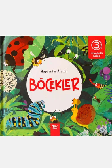 Hareketli Kitap 3d Hayvanlar Alemi Böcekler ürün görseli 1