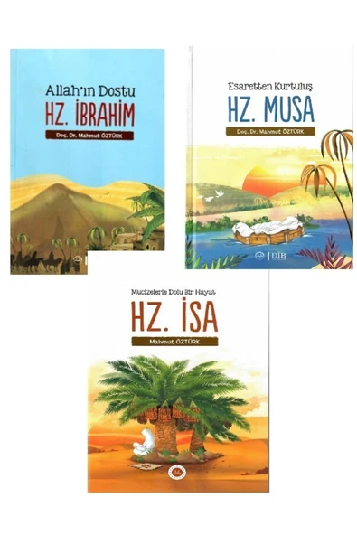 Hz Musa, Isa, Ibrahim 3 Kitap ürün görseli 1