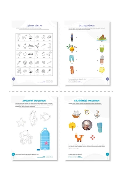 İyilik Fidanı Okul Öncesi Eğitim Seti 8 Kitap-60+ ay - Resim 6