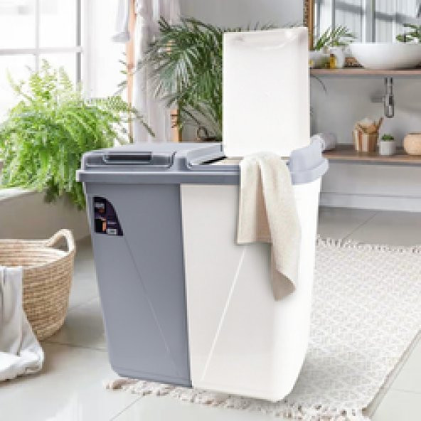 Violet House Colormatik 90 lt Kirli Çamaşır Sepeti