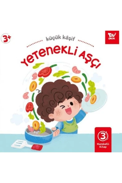 Hareketli Kitap 3d Küçük Kaşif  Yetenekli Aşcı ürün görseli 1