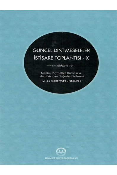 Güncel Dini Meseleler Istişare Toplantısı - X ürün görseli 1