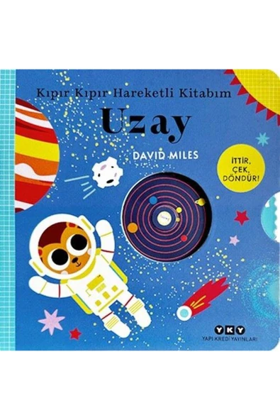 Kıpır Kıpır Hareketli Kitabım Uzay(Ciltli) ürün görseli 1