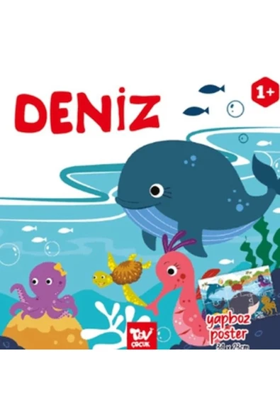 Yapboz Poster Kitap Deniz ürün görseli 1