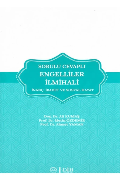 .-SORULU CEVAPLI ENGELLİLER İLMİHALİ - 1