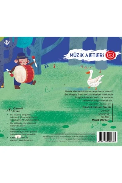 Dokun Ve Dinle Sesli Kitabım Müzik Aletleri - Türkiye Diyanet Vakfı Yayınları - Resim 2