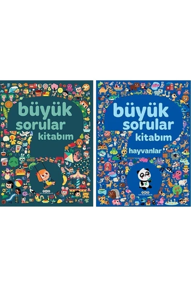 Büyük Sorular Kitabım Ve Büyük Sorular Kitabım – Hayvanlar Ikili Set ürün görseli 1