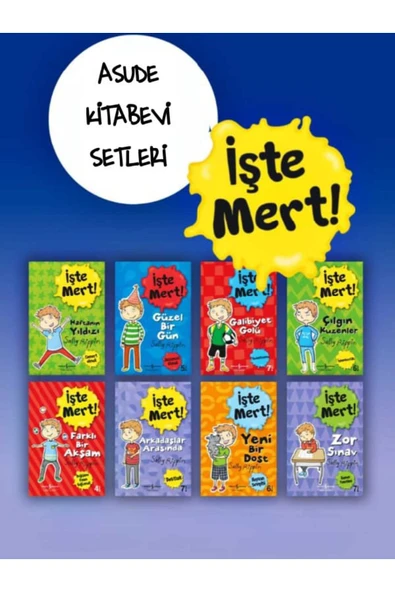 İşte MERT serisi 8 Kitap ürün görseli 1