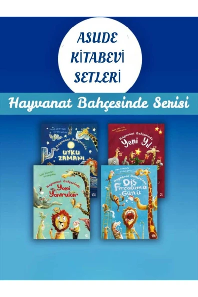 Hayvanat Bahçesinde Serisi 4 Kitap ürün görseli 1