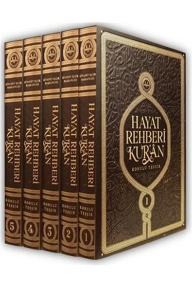 Hayat Rehberi Kur'an Konulu Tefsir (5 Cilt) (orta Boy) ürün görseli 1