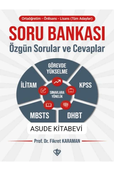 Soru Bankası Özgün Sorular Ve Cevaplar Mbsts İlitam Dhbt Görevde Yükselme ürün görseli 1