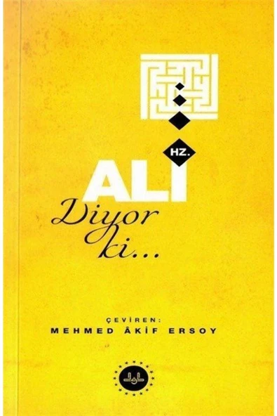 Hz. Ali Diyor Ki ürün görseli